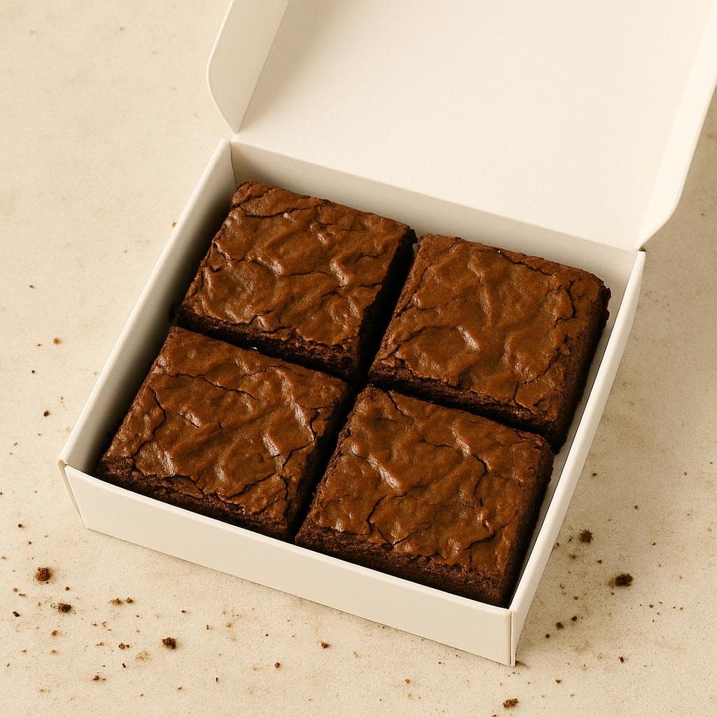 Send Gourmet Brownies Anywhere in India | Postal Brownies | Cocoa Comaa